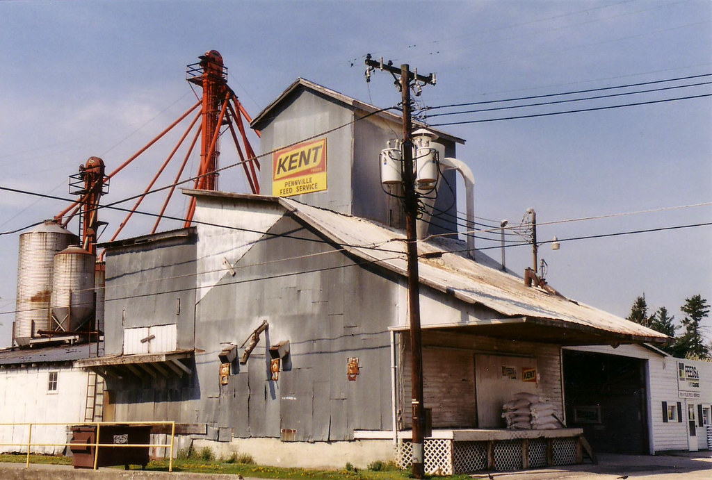 Pennville Indiana Old grain elevator in Pennville Rick Flickr