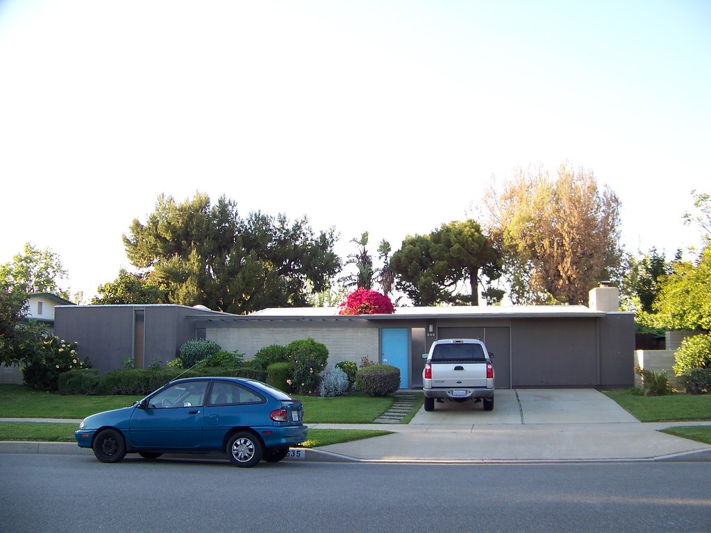 Eichler home Orange, CA Tiki Lisa Flickr