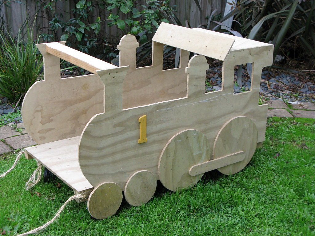 Dannemora Train plywood train on castors stephen mackay Flickr
