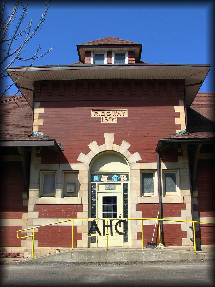 Ridgway BR&P Depot A view of the Ridgway, PA BR&P Railway … Jim Flickr