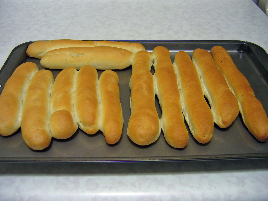 Breadsticks Breadsticks were baked in a 400° F oven for 20… Flickr