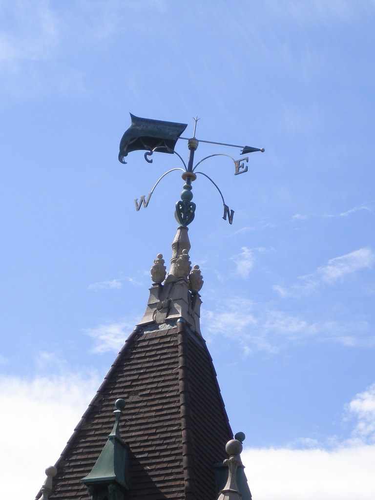 P5221210 Boldt Castle Weather vane on top of the Boldt Cas… Flickr