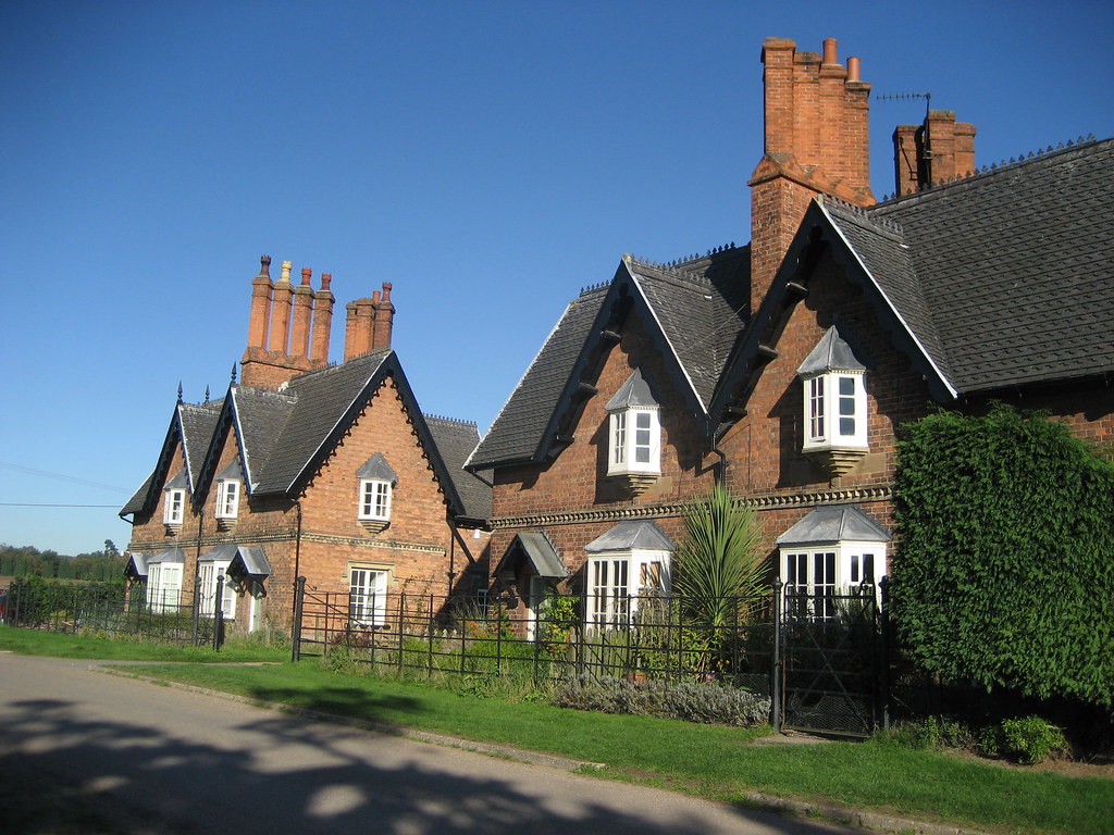 GWUK161 Thoresby Estate Cottages, Perlethorpe, Nottingham… Flickr