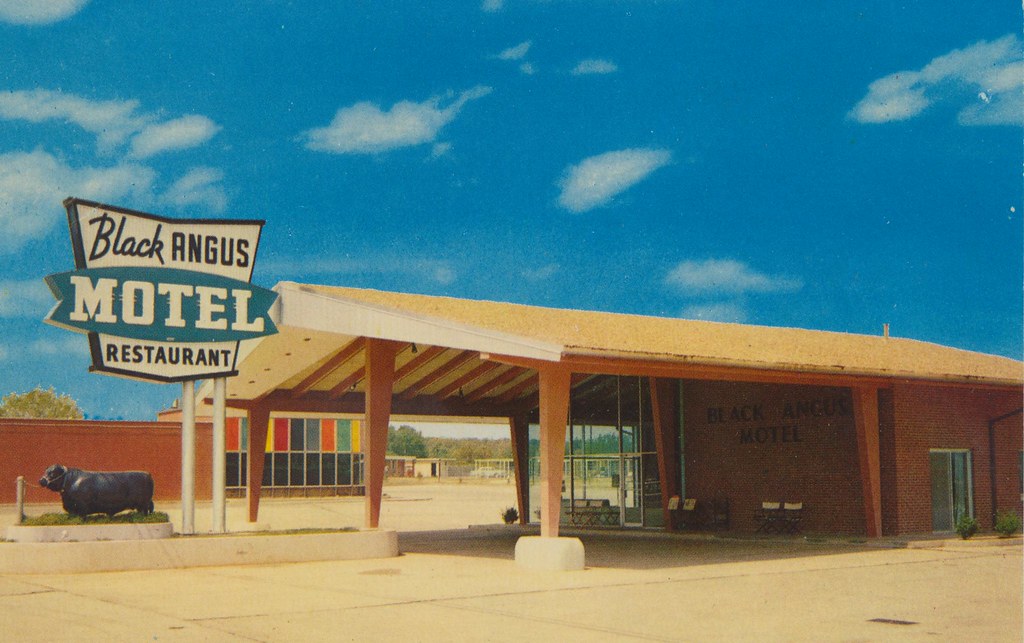 Black Angus Motel and Restaurant Poteau, Oklahoma Flickr