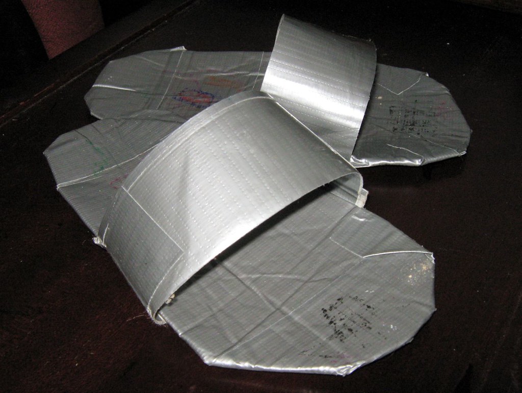 Duct Tape Flip Flop Duct tape project by my wife & 5 year … Flickr