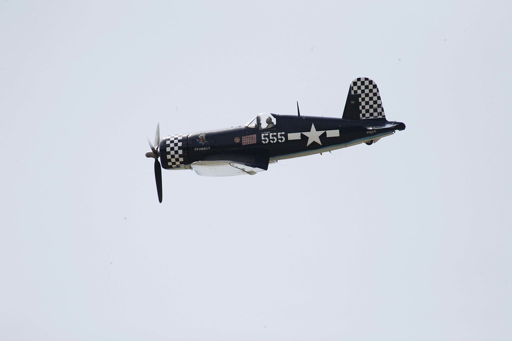 1942 Vought FG1D Corsair Memorial Day weekend Airshow at … Flickr
