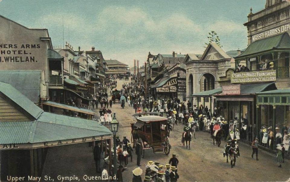 Upper Mary Street, Gympie, Queensland, Australia circa 1… Flickr