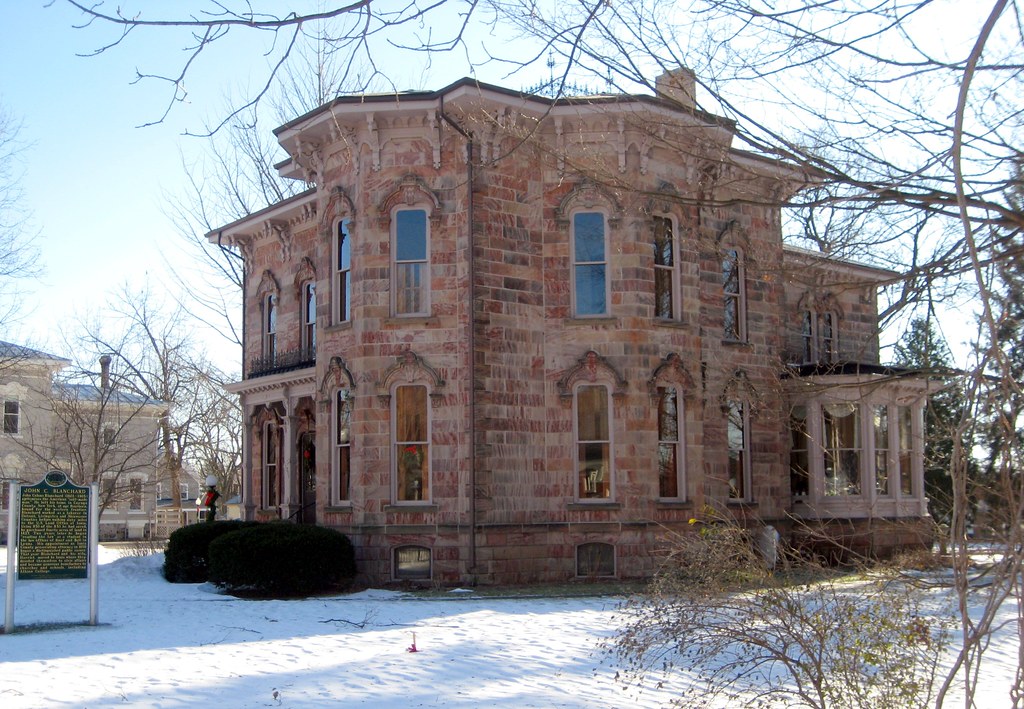 Blanchard House This Italianate house in Ionia was built i… Flickr