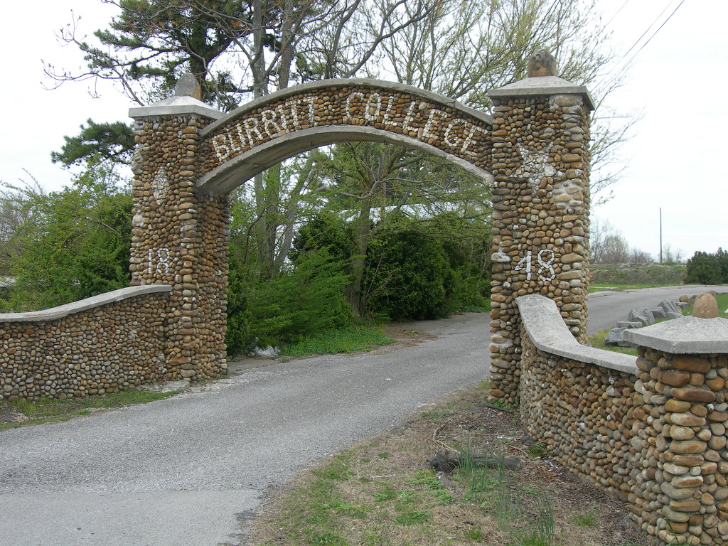 Burritt College Stone Archway Spencer, Tennessee Jimmy Emerson, DVM