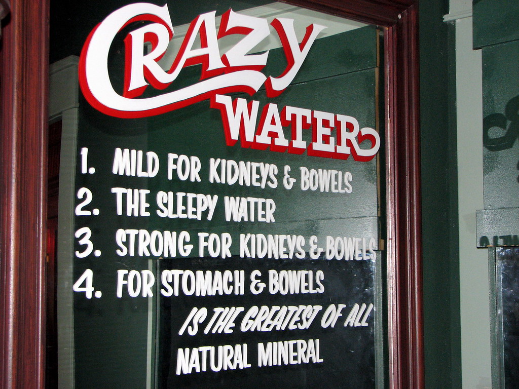 Crazy Water Sign at Dr Pepper Museum and Free Enterprise I… Flickr