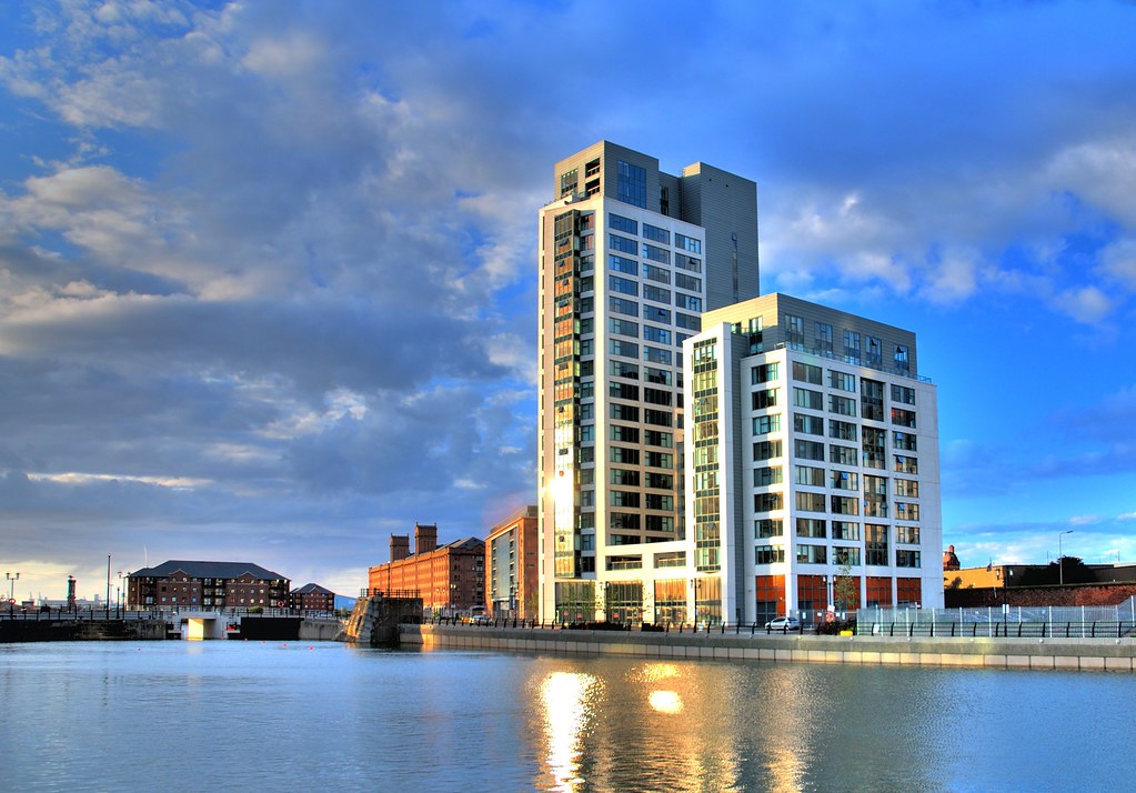 Princes Dock, Liverpool New buildings on Liverpool waterfr… Flickr