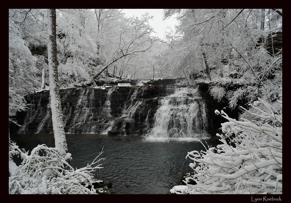 Rutledge Falls Snow A winter view of Crumpton Creek as it… Flickr