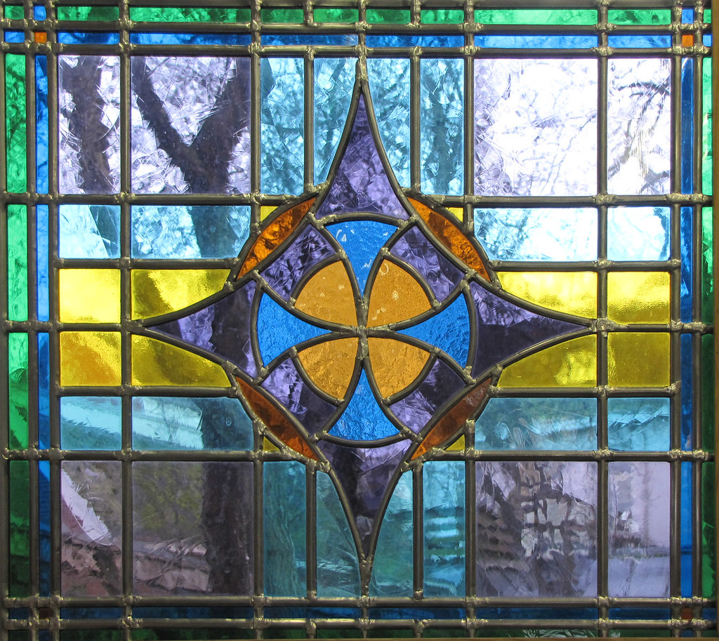 stained glass window this is the first stained glass windo… Flickr