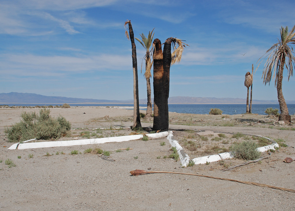 Salton City Yacht Club The parking lot is all that remains… Flickr