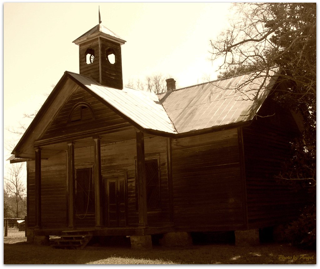 Days gone by Old school house on Birdsville Plantation in … Flickr