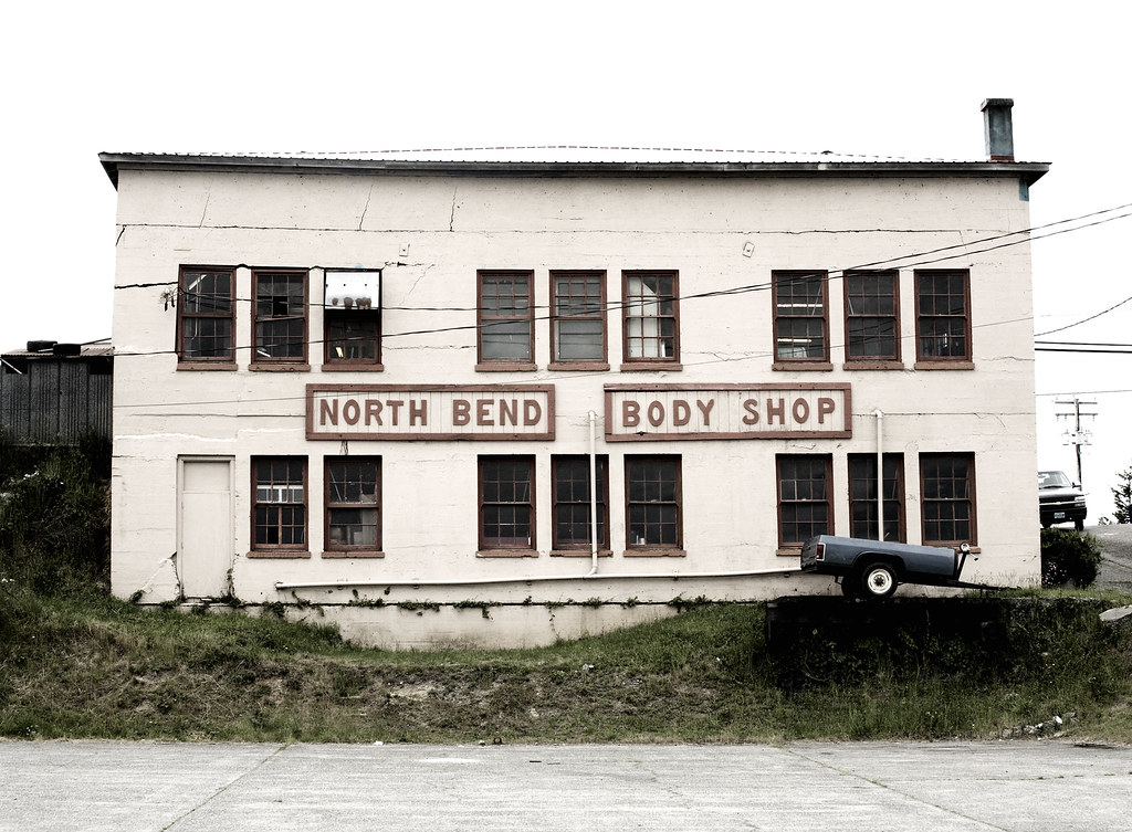 North Bend Body Shop North Bend, OR Archie Broadbent Flickr