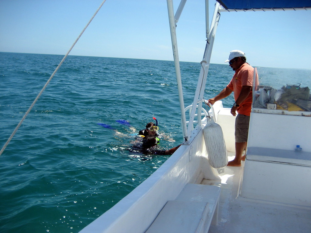 Snorkeling with a Manta Ray Isla Holbox / June 2009 Flickr