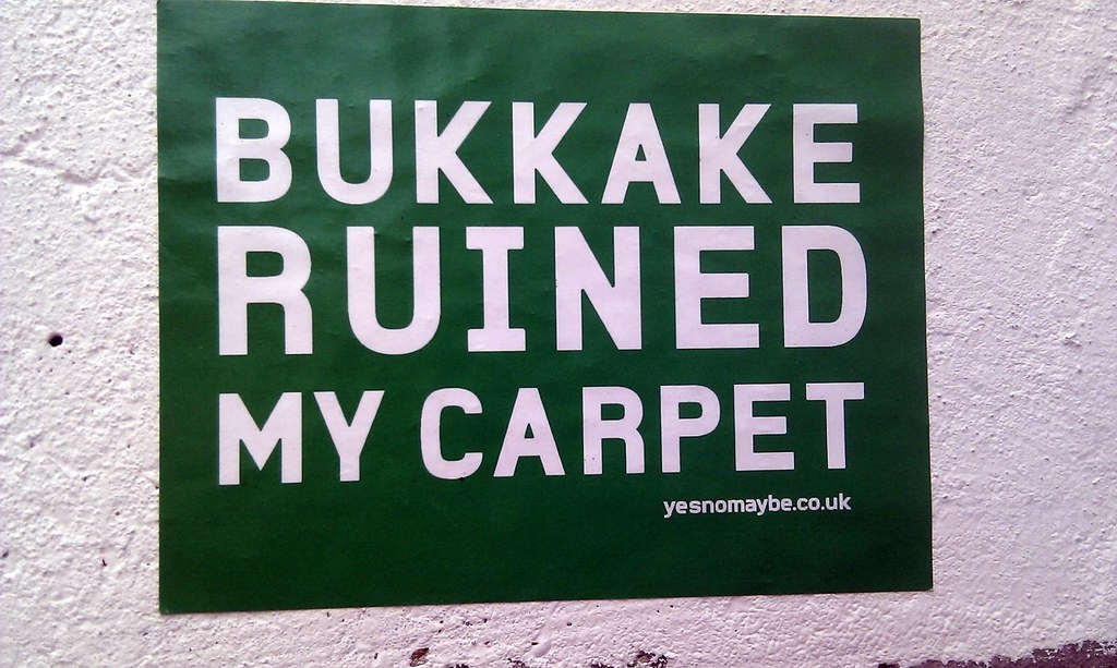 Bukkake ruined my Carpet a photo on Flickriver