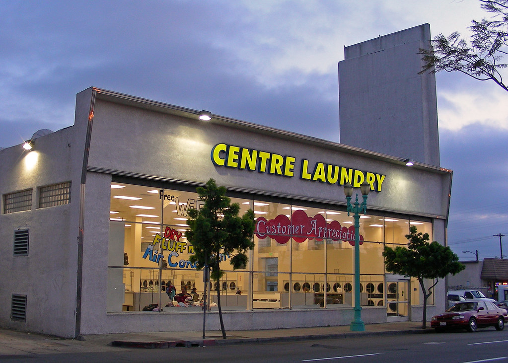 Centre Laundry This large building on El Cajon Boulevard i… Flickr