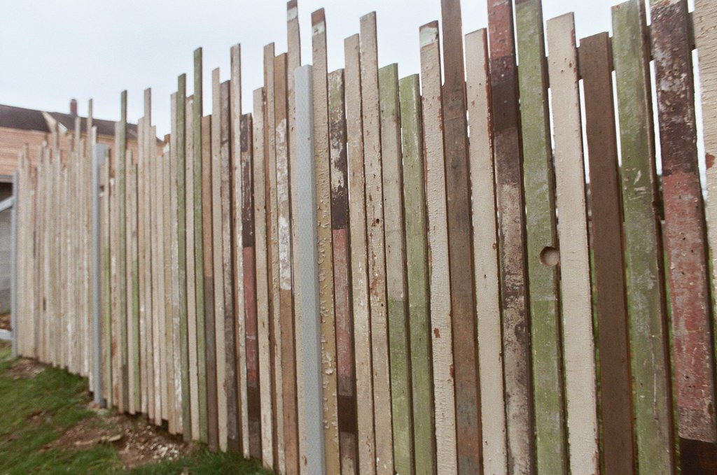 recycled fence, north portland it's lovely, hmmm? my garde… Flickr