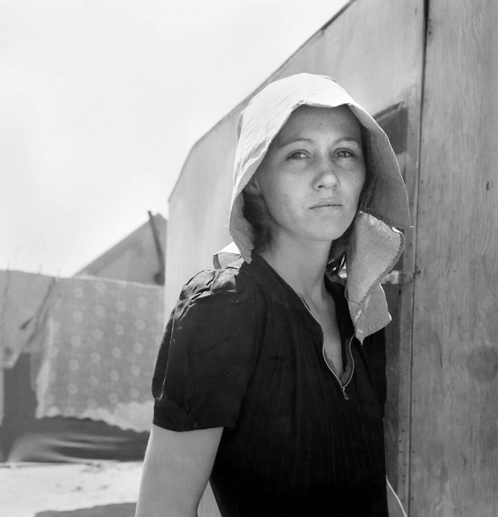 Dorothea Lange Young Migratory Mother, originally from Te… Flickr