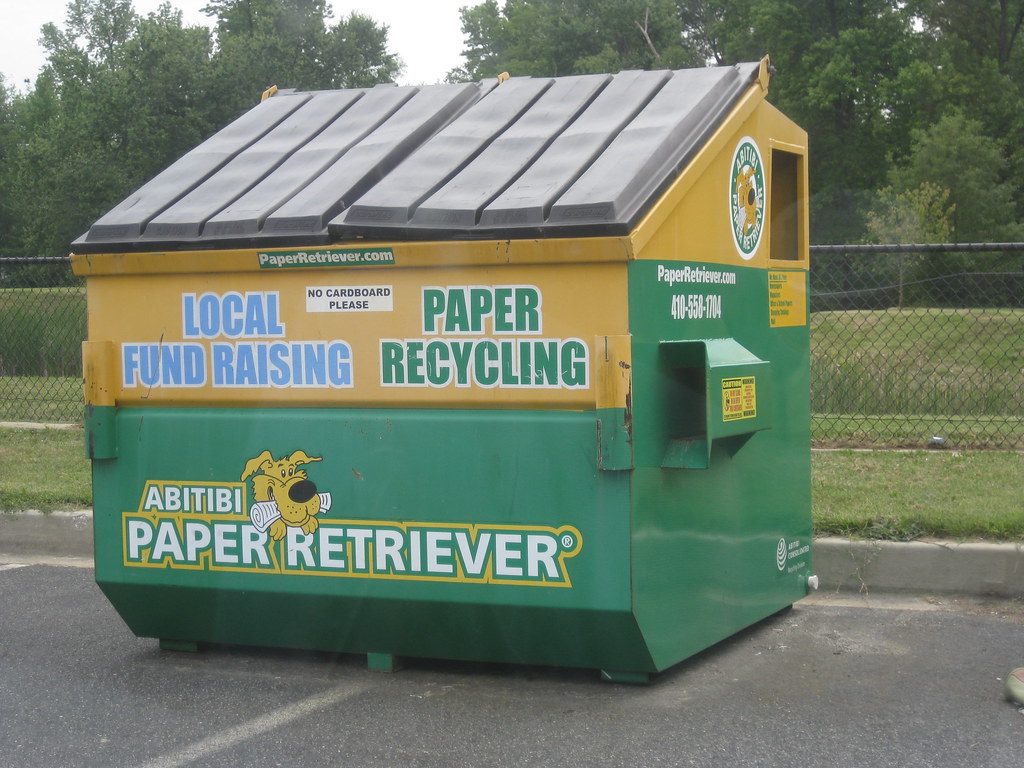 Recycling Dumpster a photo on Flickriver