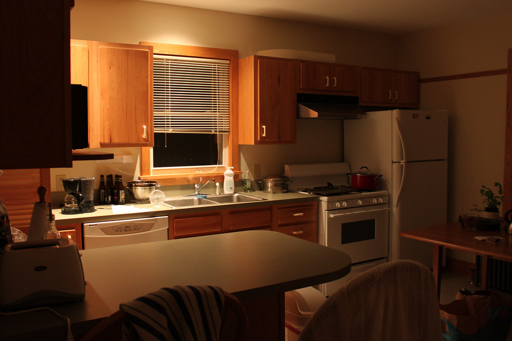 nighttime kitchen Ed Cormany Flickr