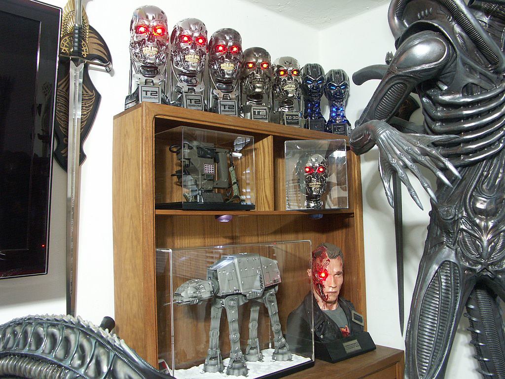 Sideshow and Tell Top shelf has all the different Endoskul… Flickr