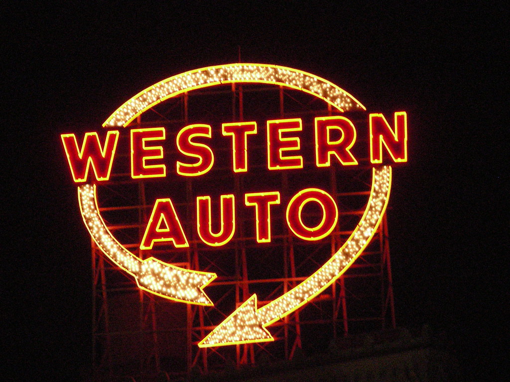 Western Auto Sign 3 John Flickr
