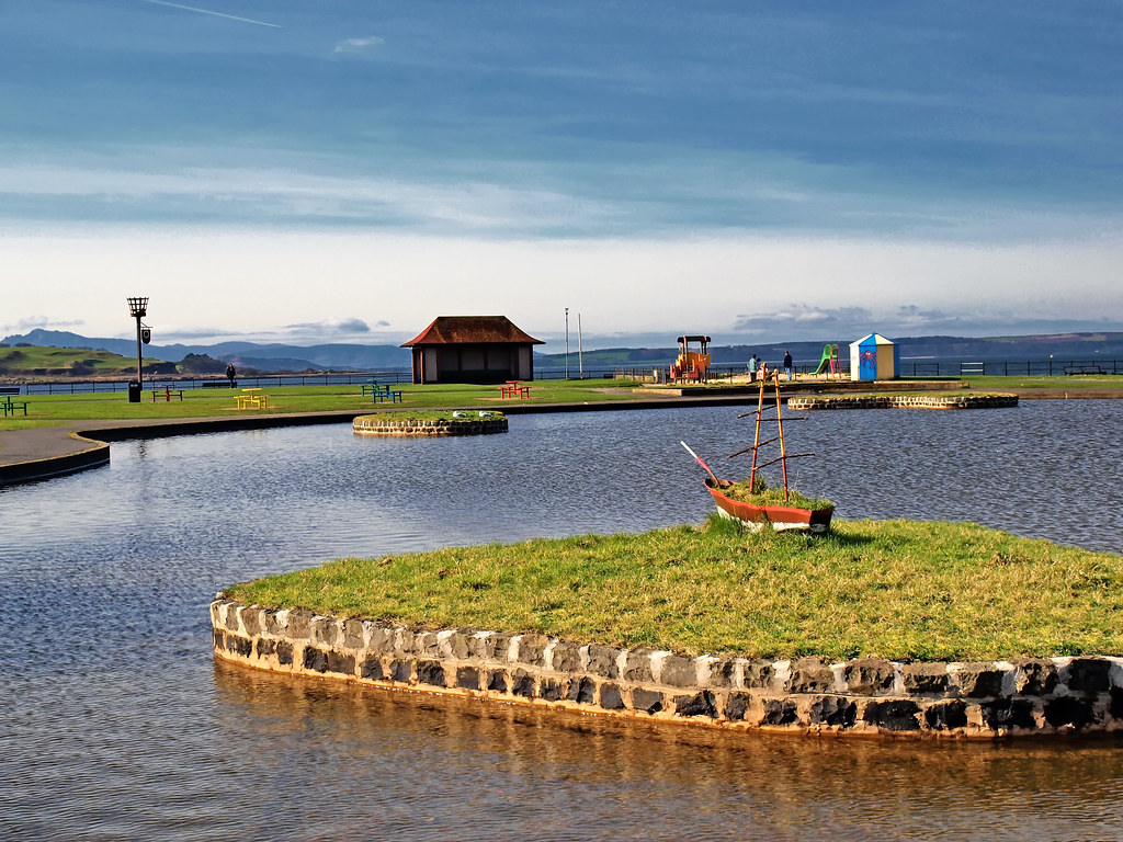 Aubery Boating Pond Largs, Ayrshire, Scotland. Eddie Dowds Flickr