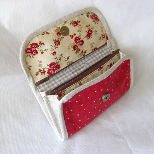 Custom order wallet 12 card slots, 3 zipper pockets. The l… Flickr