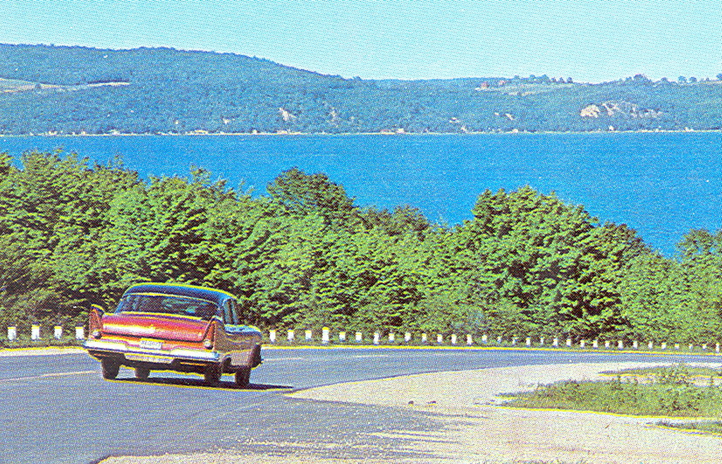 Benzonia MI the Old Scenic Turnout on M115 Crystal Lake V… Flickr