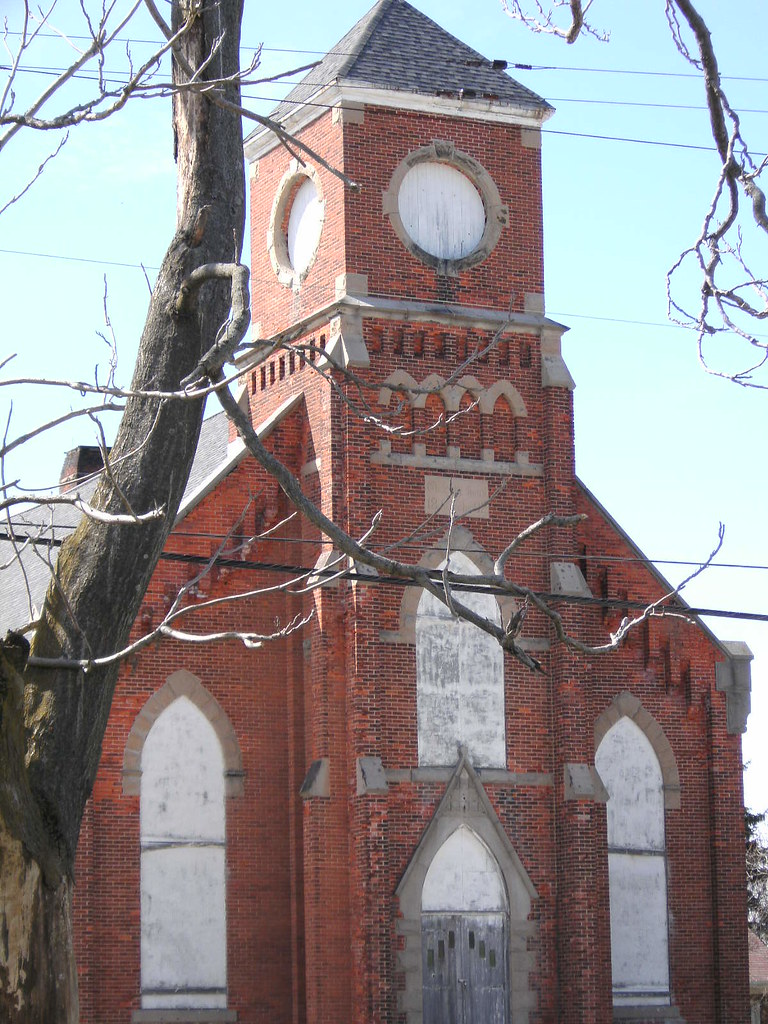 Gibsonburg, Ohio church Gibsonburg, Ohio nite sky Flickr