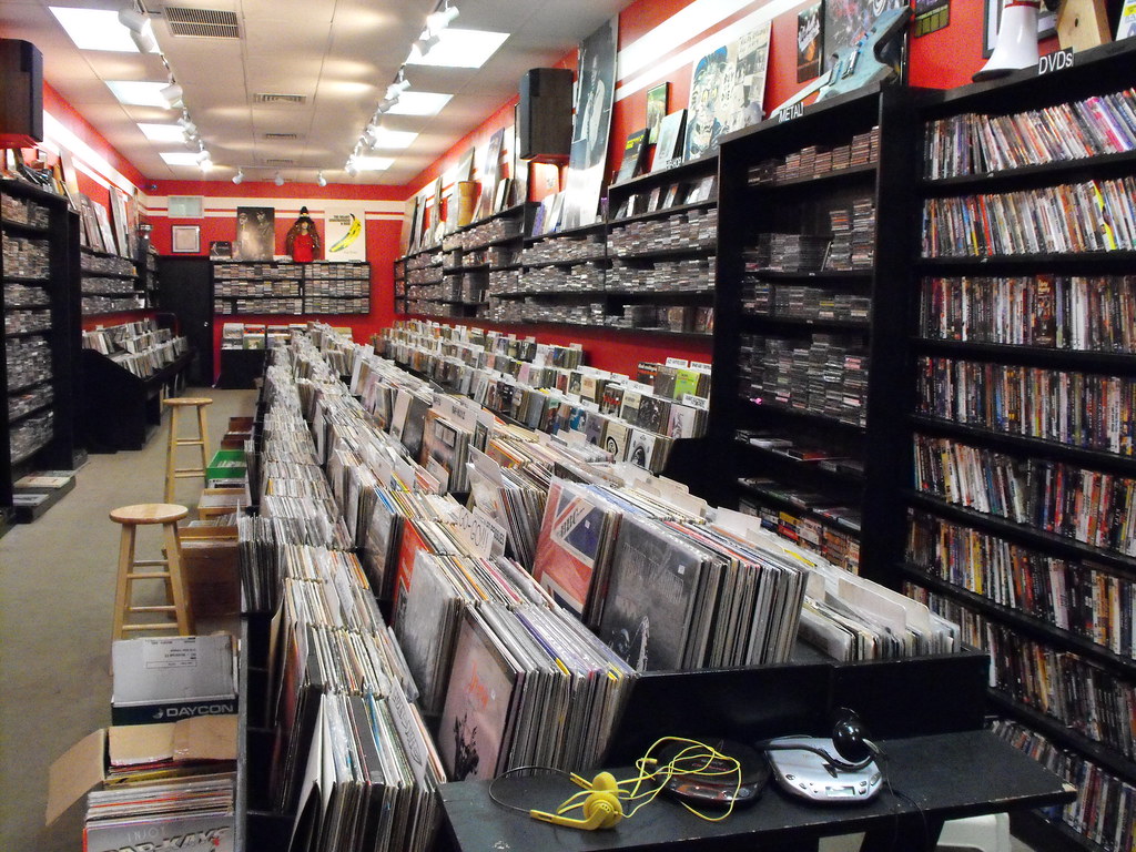 Decisions, Decisions I love used record stores. Record & T… Flickr