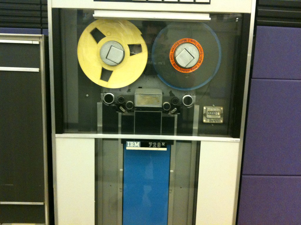 IBM Tape Drive Chris Griego Flickr
