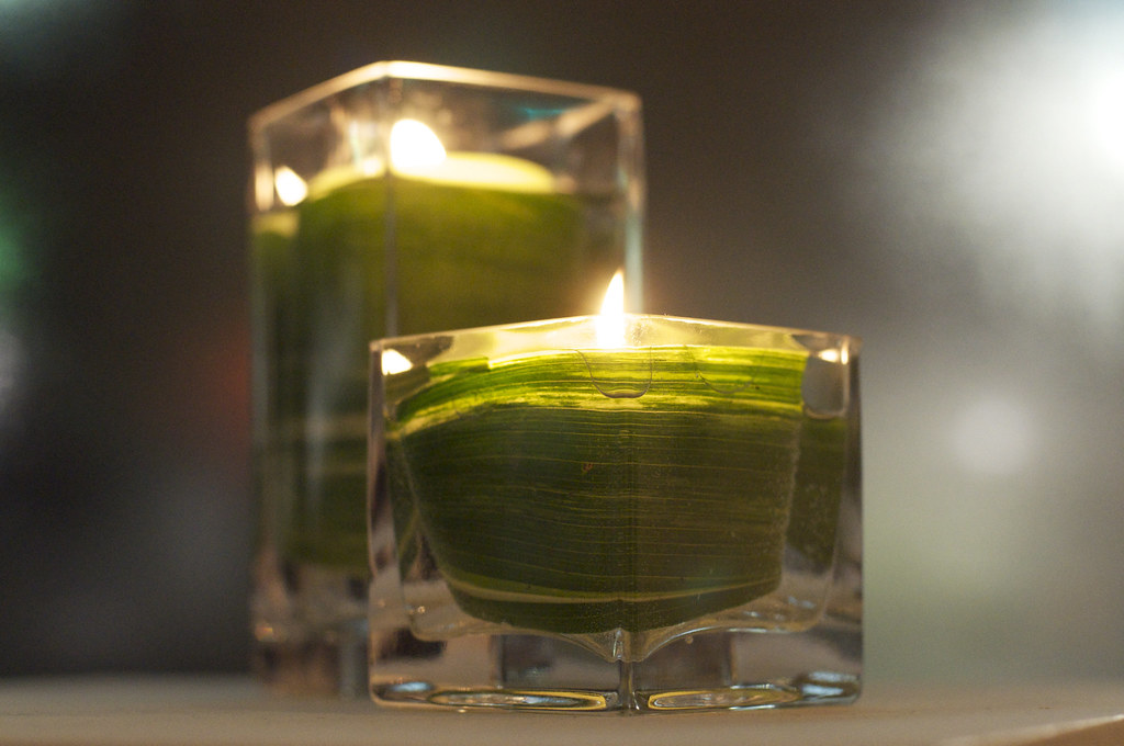 two candle foot Two candles from 1 foot away. Chris Iwanowski Flickr