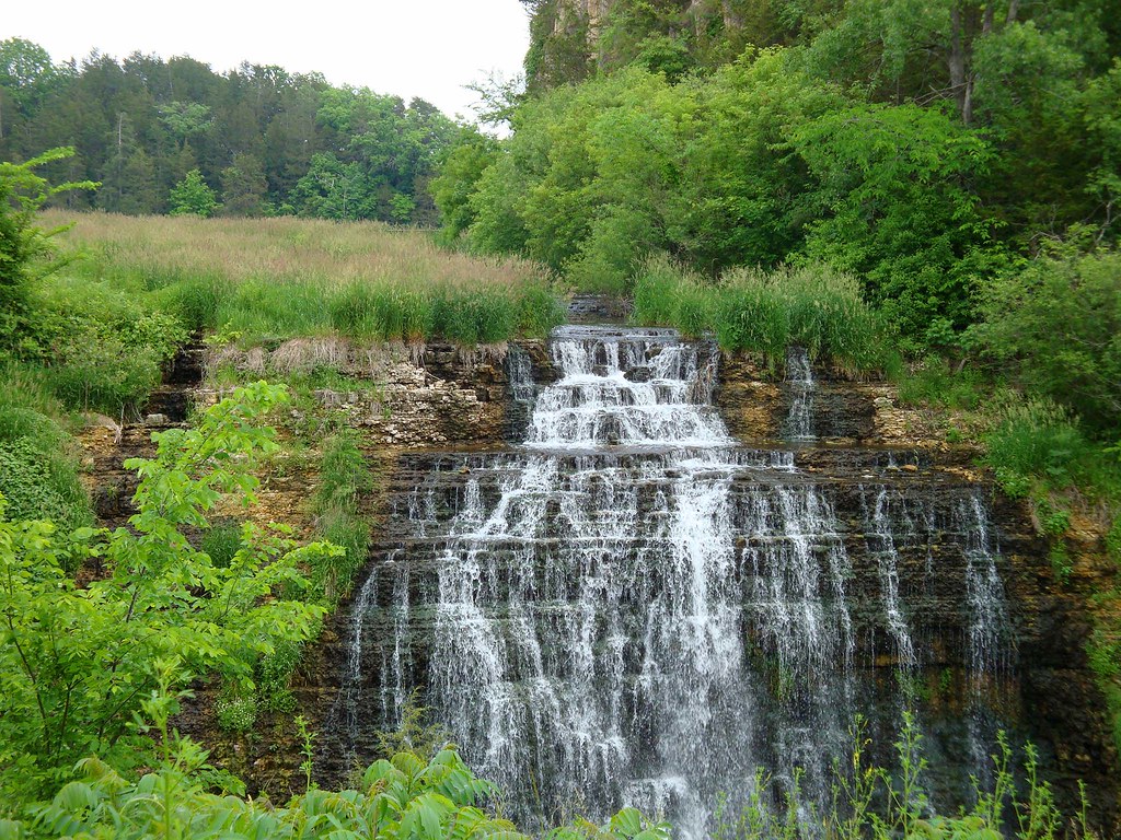 Beautiful waterfal Eagle Ridge Property Galena, IL Flickr