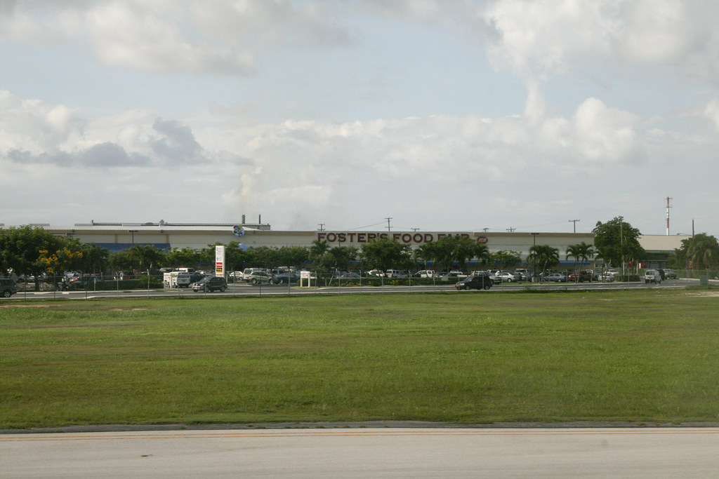 Grand Cayman Airport Foster's Food Fair market next to t… Flickr