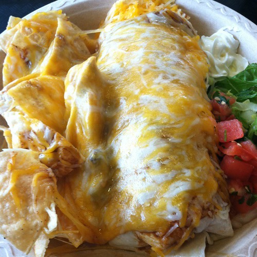 Baja Burrito Baja Fresh Mexican Grill Carnitas Baja Burr… Flickr