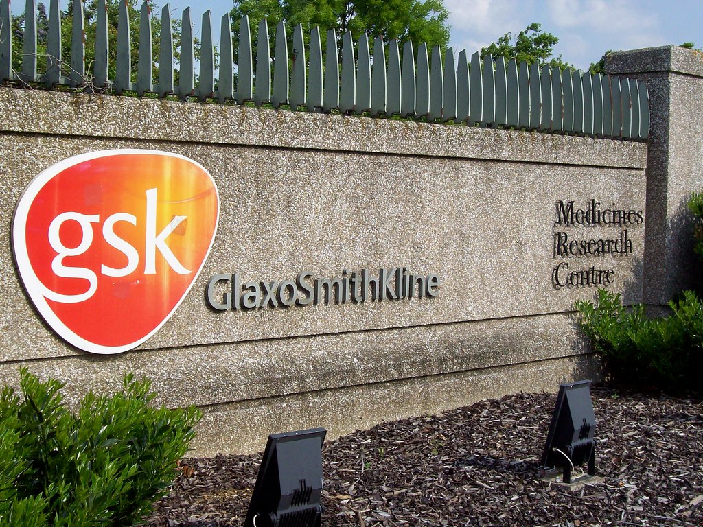 GlaxoSmithKline Sign Stevenage Æðelstan Draca Flickr
