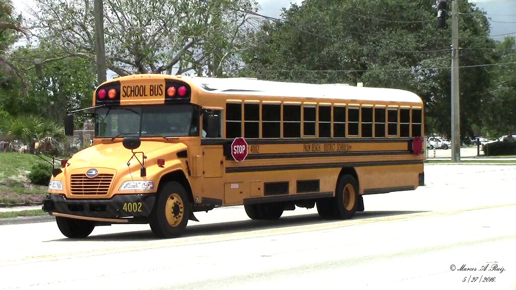 Palm Beach District school bus 4002 2015 Blue Bird Vision.… Flickr