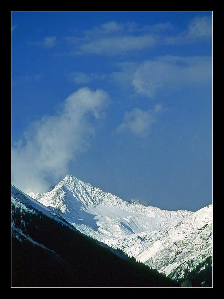 Fresh snow on Mount Wilson in Colorado 1990 Mount Wilson… Flickr