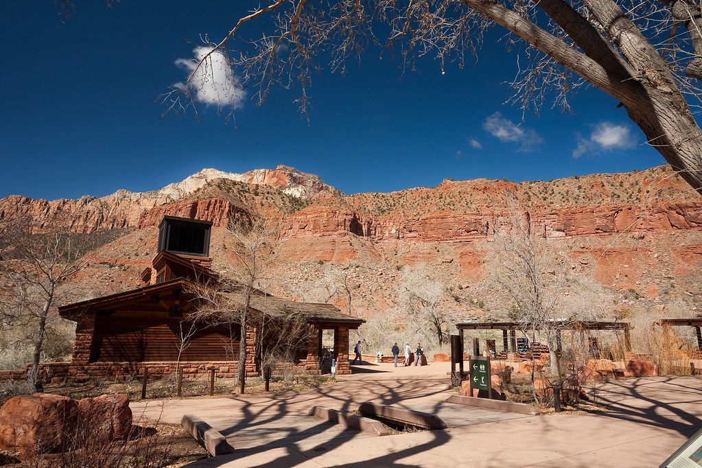 Zion National Park Visitors Center's Restrooms Funny thing… Flickr