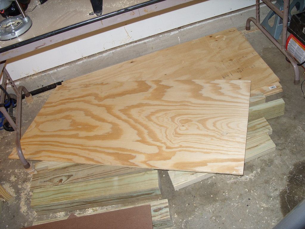 plywoodsheets Need two sheets of plywood. These are 1/4 i… Flickr