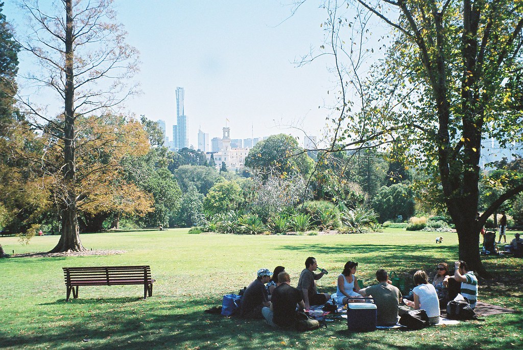 Melbourne from Botanic Gardens During picnic hosted by fri… Flickr