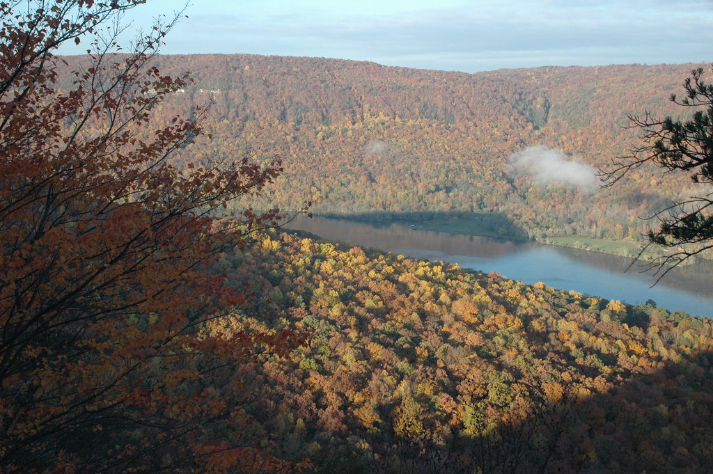 Tennessee River from Raccoon Mountain Tennessee River