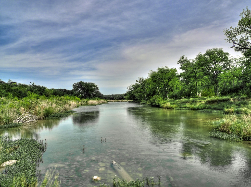 San Saba River This was taken at the low water crossing on… Flickr