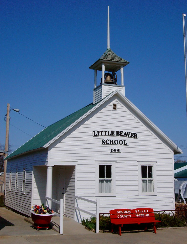 Old Little Beaver School (Beach, North Dakota) Located acr… Flickr