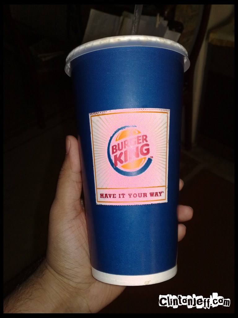 Burger King Large Drink Ah I miss having drinks this large… Flickr