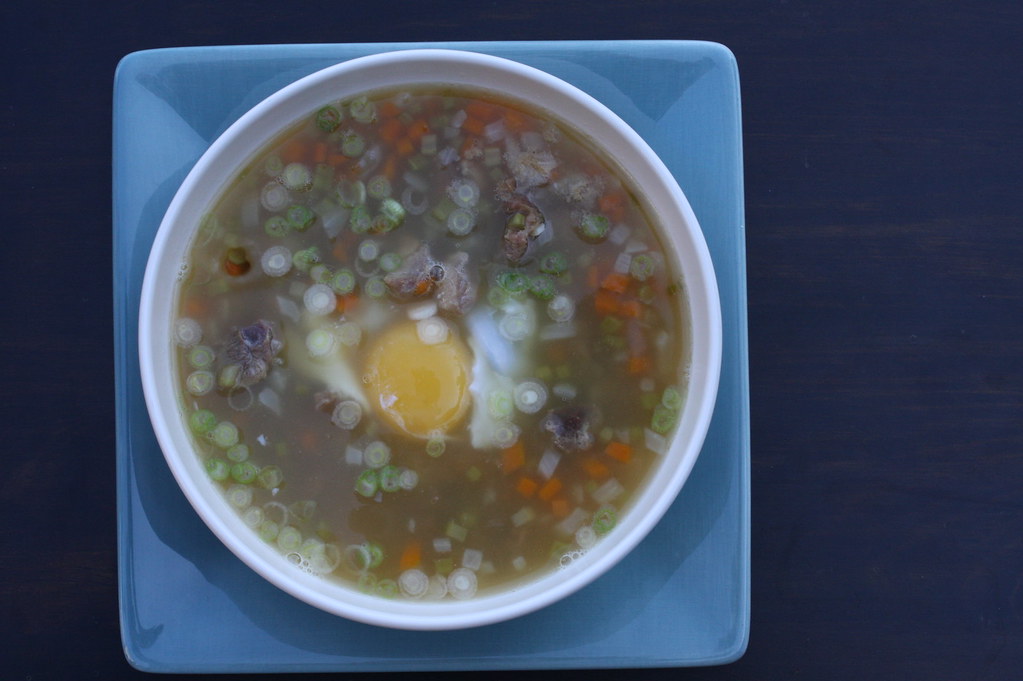 Turtle Soup A mild white veal stock based soup that